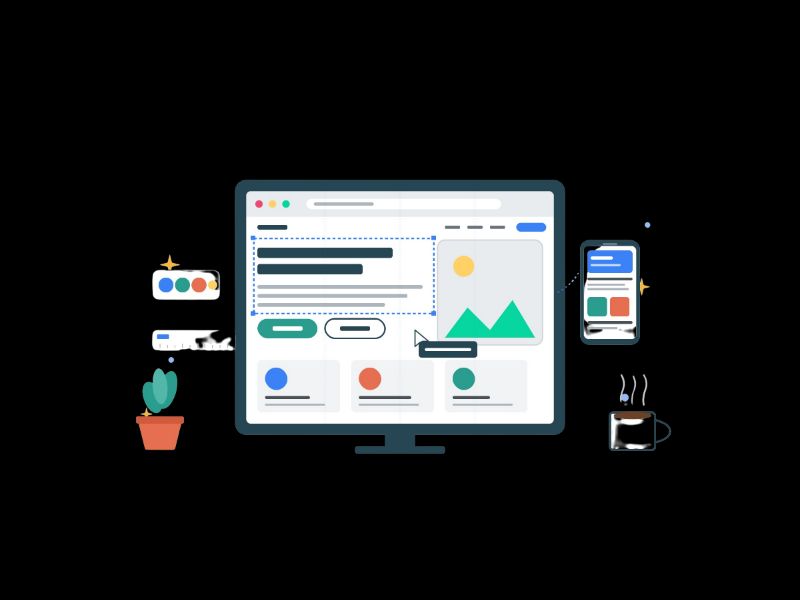 LWS Website Design Split
